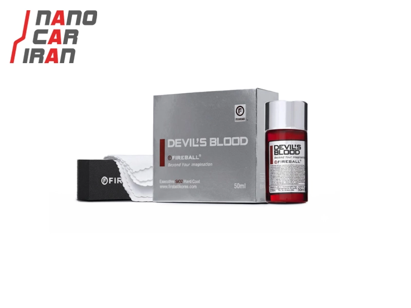 نانو سرامیک بدنه خودرو حجم ۵۰ میلی‌ لیتری فایربال مدل دویلز بلاد